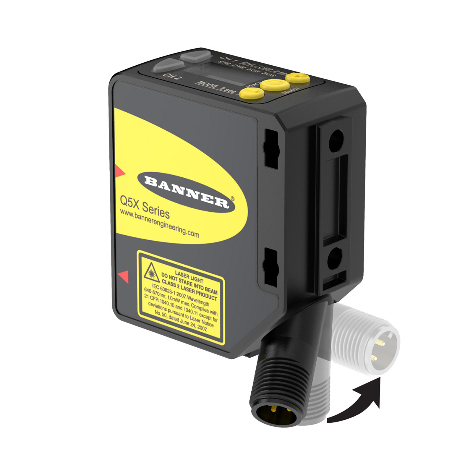 BANNER Q5XKLAF2000-Q8 High Power, Multi-Function Laser