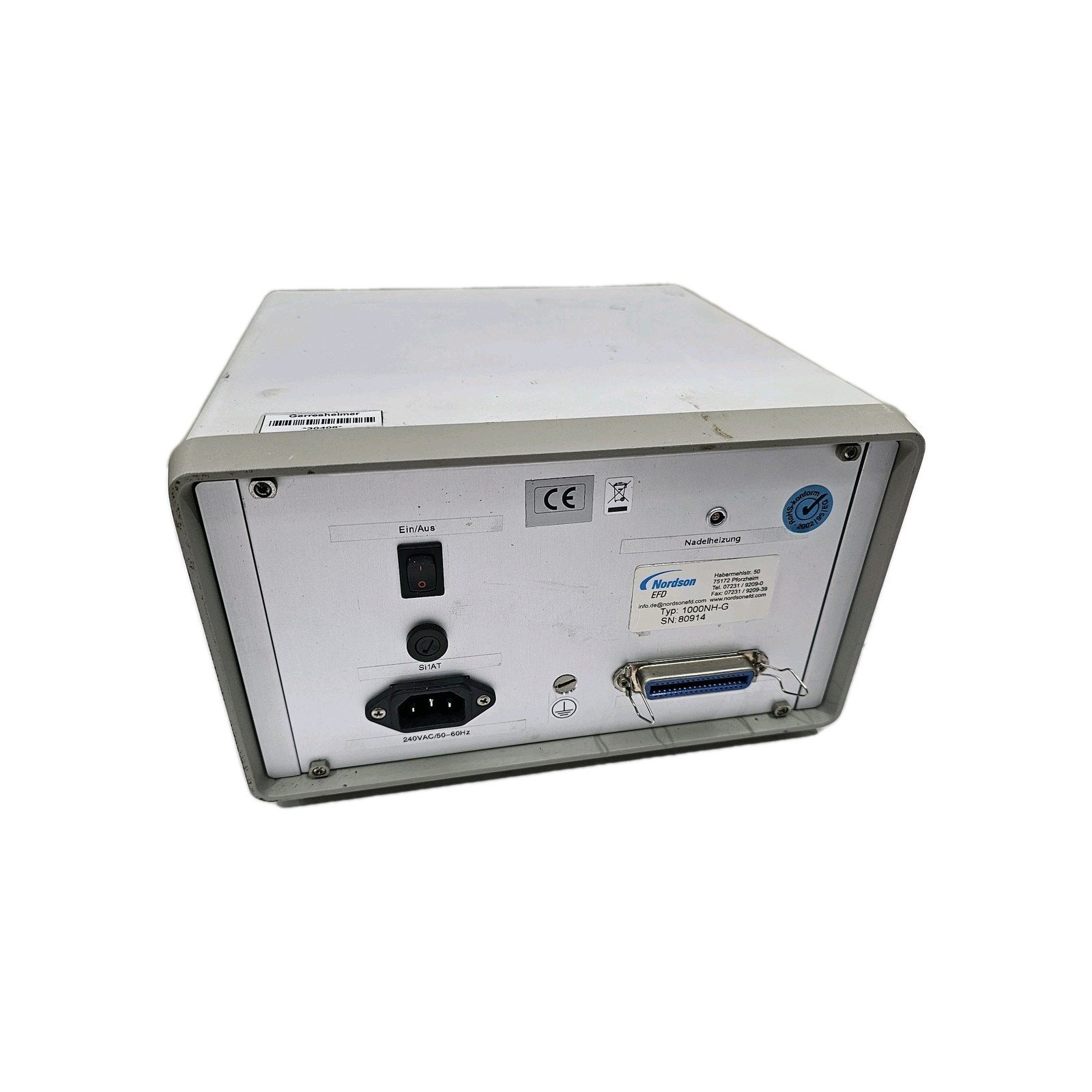 NORDSON EFD 1000NH-G Nadelheizung