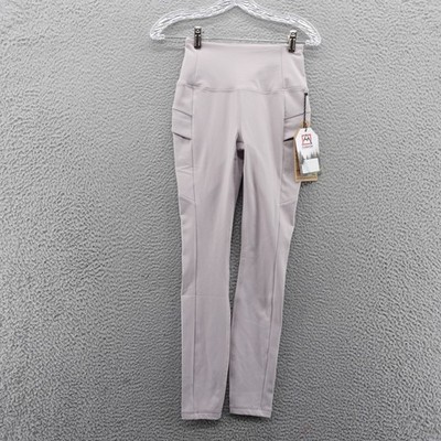Avalanche Womens XS Insulated High Waist Pocket Leggings Mauve NEW