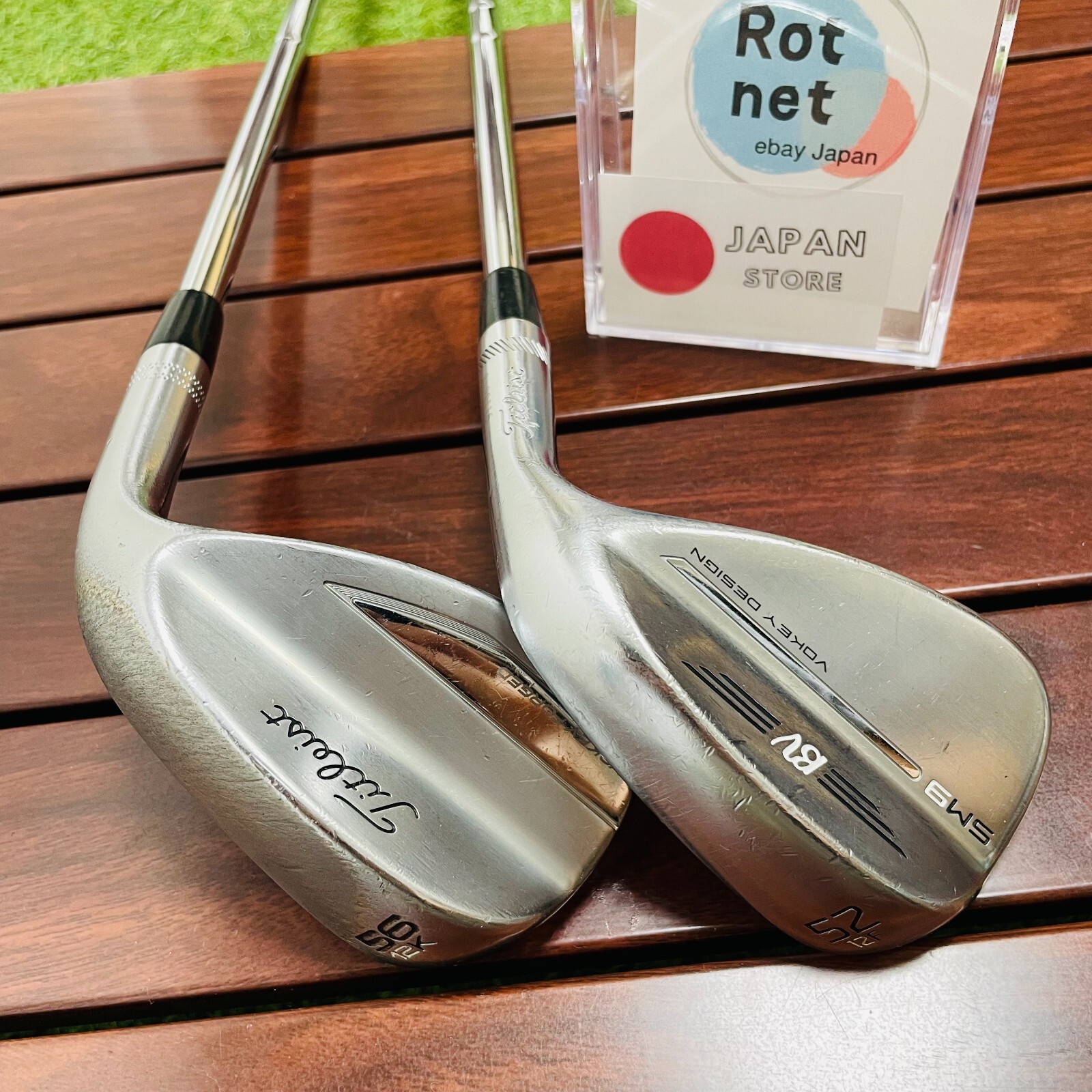 タイトリスト VOKEY Design SM9 52°/08F Titleist Vokey Design SM9 Spin Milled Wedges Brushed Steel