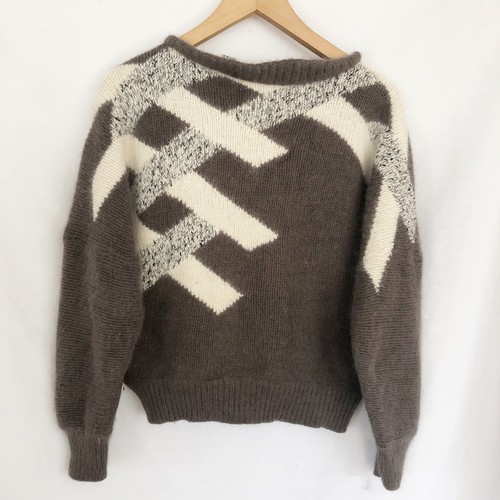 Vintage Umberto Ginocchietti Angora Wool Sweater Womens Size M Made in Italy