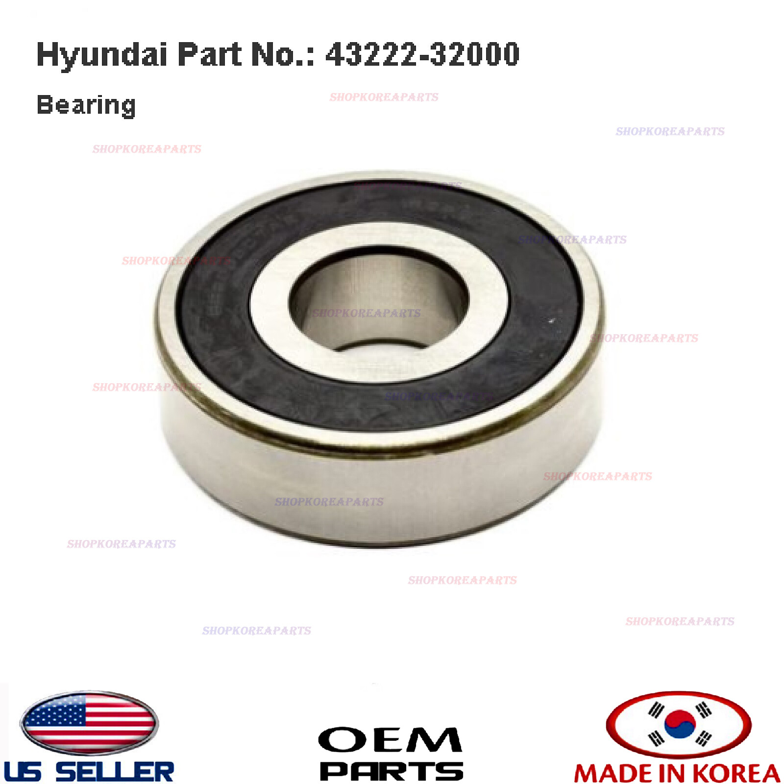 Hyundai 4322222640 Manual Trans Input Shaft Bearing for sale