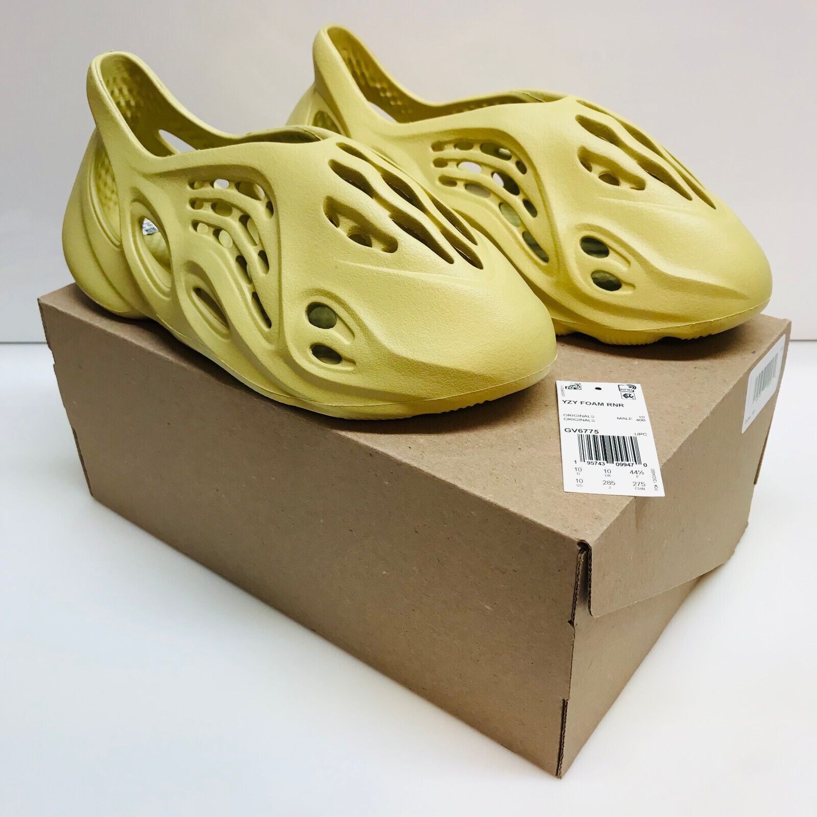 adidas Yeezy Foam RNR SULFUR GV6775 Men's US Sizes 10 Brand adidas Yeezy Foam RNR SULFUR GV6775 Men's US Sizes 10 Brand