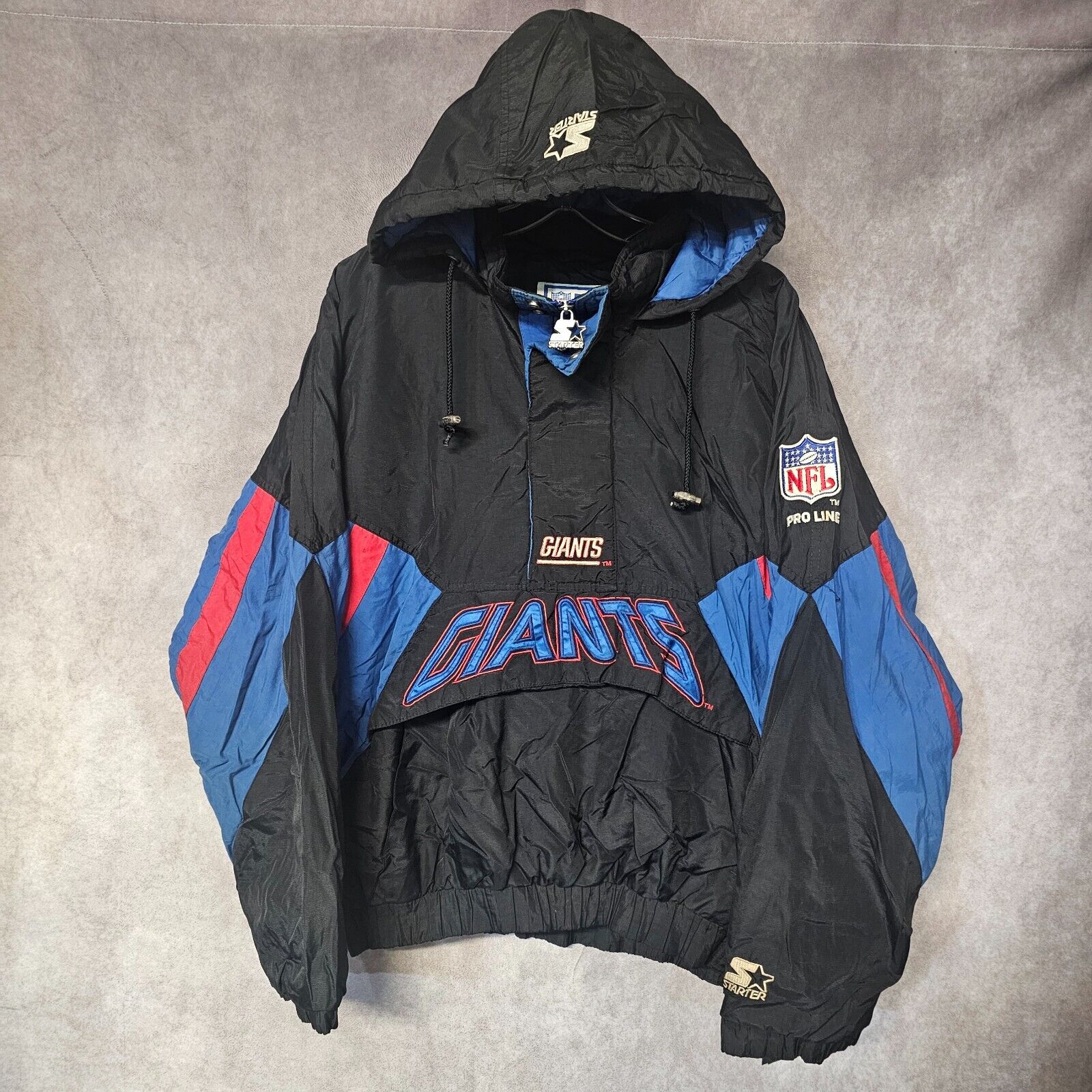 Vintage 90s Starter Pro Line NFL New York Giants 1/2 Zip Vintage 90s Starter Pro Line NFL New York Giants 1/2 Zip