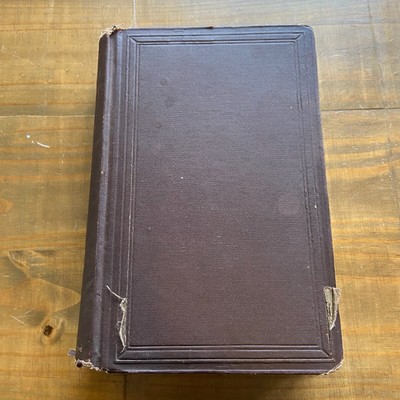 The Human Intellect: by Noah Porter-1868-Antique Hardcover