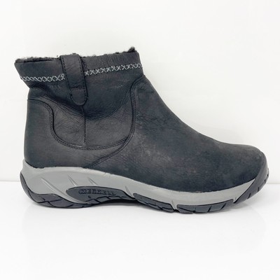 

Merrell Womens Encore 4 Bluff J003616W Black Zip Waterproof Snow Boot Size 9.5 W, Черный, Encore 4 Bluff