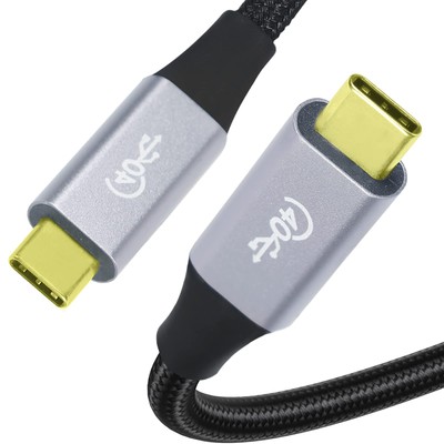 MUROSE Cavo Thunderbolt 3 da 1 m, cavo USB C a USB C supporta