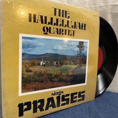 The Hallelujah Quartet Sings Praises Christian Gospel LP Vinyl Record ORG Shrink
