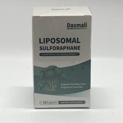 Daxmali Liposomal Sulforaphane 400mg. 60ct  - EXP 05/2026