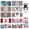UV DTF Cup Wraps for 16 oz Glass Cups, 10 Sheets Rub on Transfers for Crafts, Cute Wrap Transfer Stickers Cup Decals Bulk for Tumblers Libbey Wood Furniture