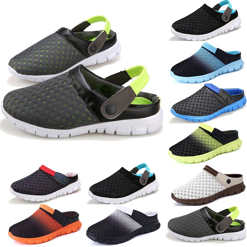 Men's Slip On Garden Mules Clogs Shoes Sports Sandals Beach Water Slippers  Shoes: купить с доставкой из США, цена 3 125 руб - (393392758063)