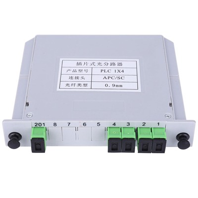 SC/ Singlemode PLC Splitter Module With Strong Transmission Stability For Pro
