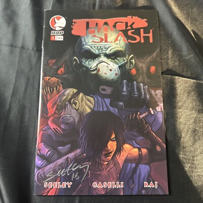 Hack/Slash #1 DDP 2004 1st App of Cassie Hack & Vlad Signed By Tim Seeley