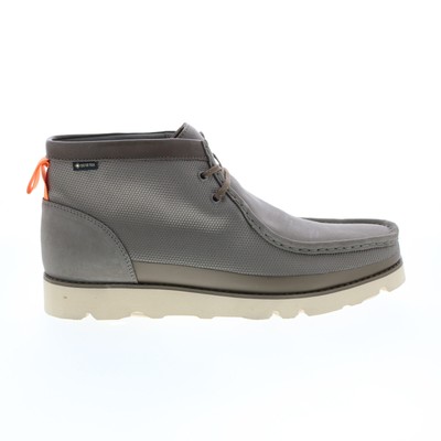 

Clarks Wallabee 2.0 Gore-Tex GTX 26161437 Мужские серые замшевые ботинки Chukkas, Серый, Clarks Wallabee 2.0 GTX