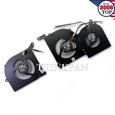 New CPU+GPU Cooling Fan for MSI Stealth GS66 WS66 11UG 11UE 11UH MS-16V4