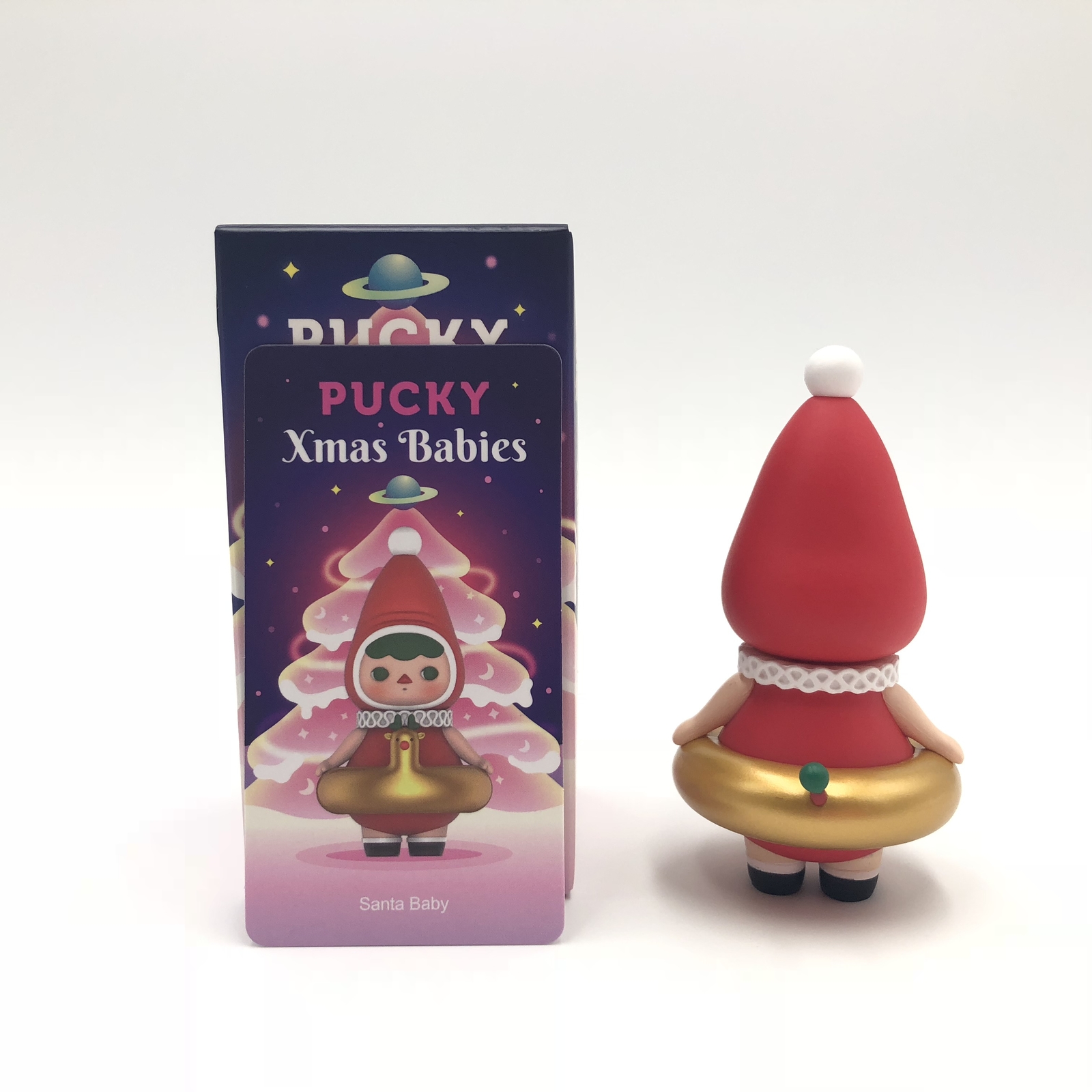 POP MART PUCKY Mini Figure Designer Toy Art Figurine Xmas Babies Santa Baby | eBay