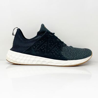 

Мужские кроссовки New Balance Fresh Foam Cruz MCRZRRB, черные кроссовки, размер 13 2E, Черный, Fresh Foam Cruz