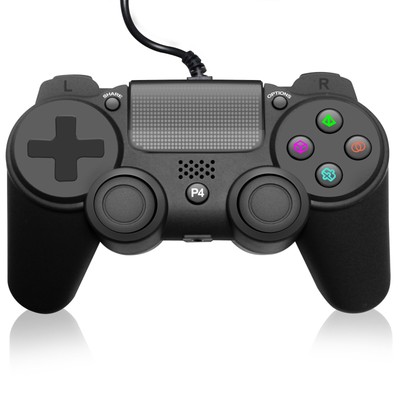 Pyle Game Console Handle Wireless Controller with LED Lights, Built-in Speaker