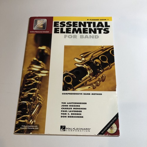 2 Essential Elements for Band and 2000 Bb Clarinet Book 1 with CDS
