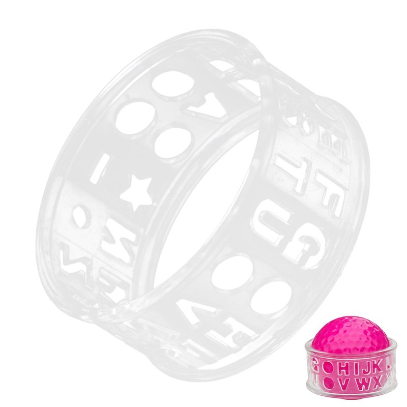 Liner Clear Golf Ball Marking Template Unique Letter Golf Ball Liner