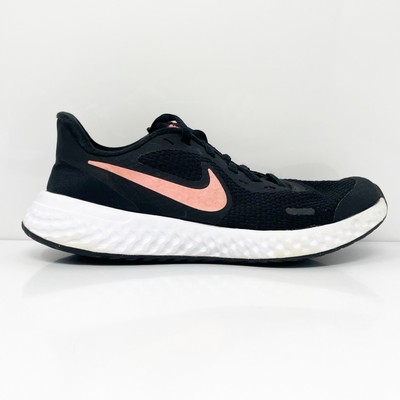 

Nike Boys Revolution 5 BQ5671-002 Черные кроссовки для бега, размер 3,5 года, Черный, Revolution 5