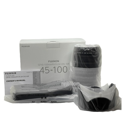 New FUJIFILM GF 45-100mm f/4 R LM OIS WR Lens for G Mount GFX Medium Format