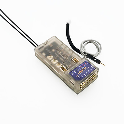Lemon Rx DSMX DSM2 Compatible 7-CH Telemetry Stabilizer Voltage Probe Receiver