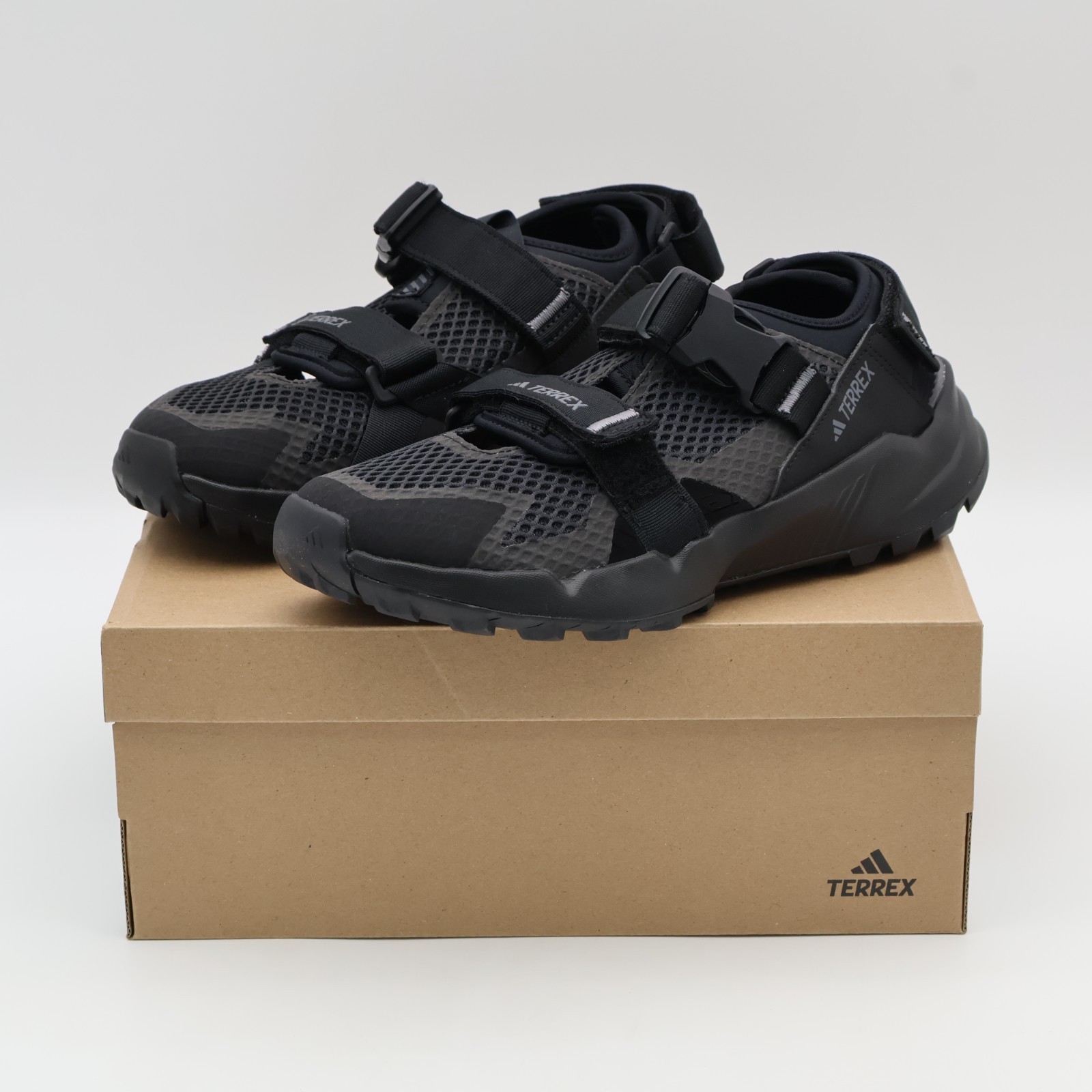 IF7596 adidas Terrex Hydroterra AT Sandals Core Black Gray