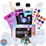 LET'S RESIN Epoxy Resin Kits and Molds Complete Set, 16oz Resin Art Kit with Silicone Molds, Pigment, Dried Flowers, Crafts for Adults, Beginners, Art Supplies for DIY Lovers, DIY Gift for Women