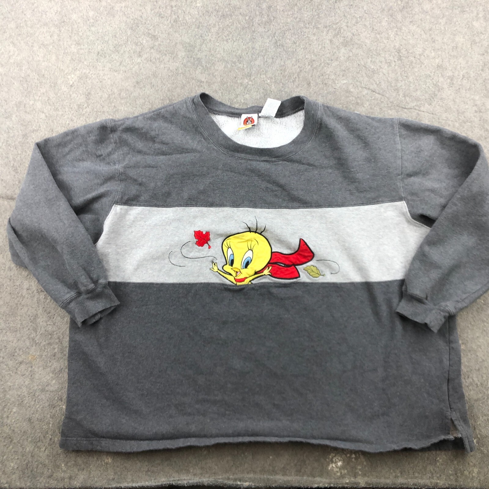 90's USA製　Looney Tunes Tweety sweat s-l400.jpg