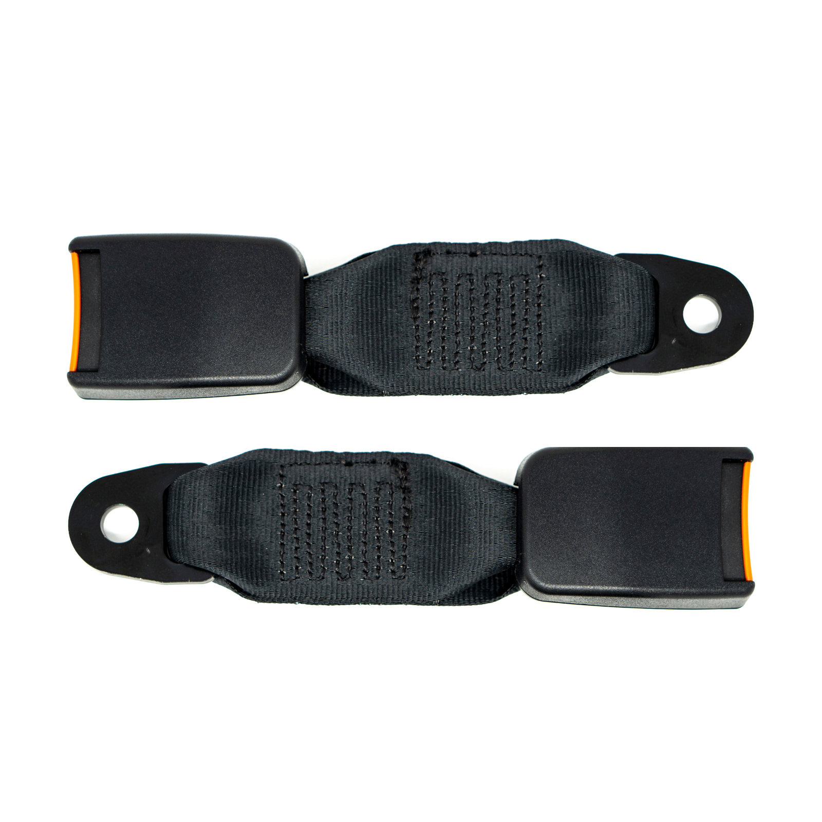 2x Webbed Seat Belt Buckle Receiver 21mm Tongue 11mm Hole Car Van Buses