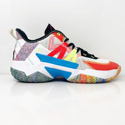 

Nike Mens Air Jordan One Take II CW2457-101 Белые баскетбольные кроссовки 8.5, Белый, Air Jordan One Take II