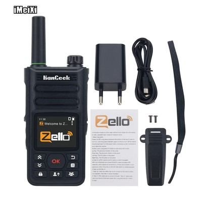 HamGeek KSW-ZL18 Zello 5W 4G Radio POC Network Radio Walkie Talkie GPS Position