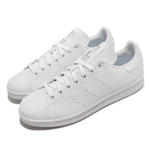 

adidas Originals Stan Smith White Silver Мужские повседневные кроссовки унисекс GY1812, Белый, Stan Smith Hk