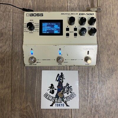 BOSS DD-500 Digital Delay Guitar Effect Pedal Shipping From Japan  No Box