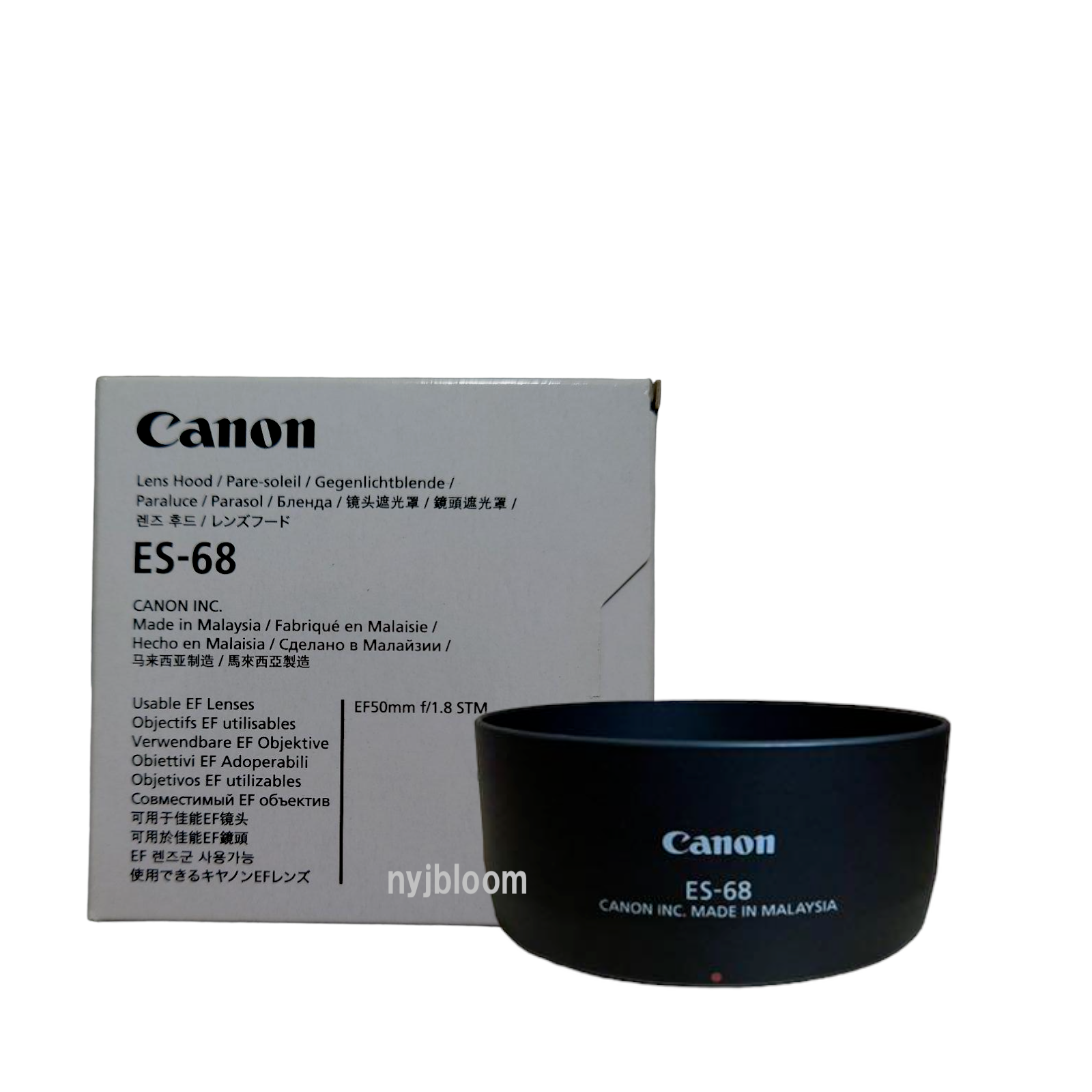 New CANON ES-68 Lens Hood for EF 50mm F1.8 STM Lens | eBay
