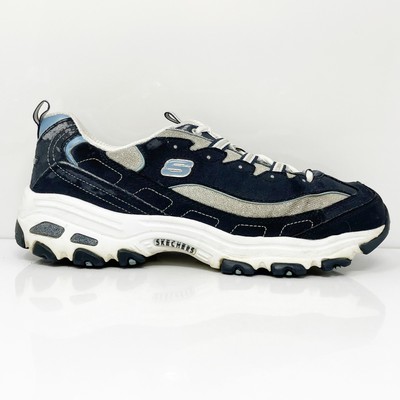 

Skechers Womens D Lites 11593 Черная повседневная обувь Кроссовки Размер 8.5, Черный, D Lites