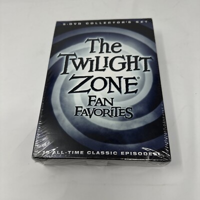 The Twilight Zone: Fan Favorites (DVD, 2016, 5-Disc Set)