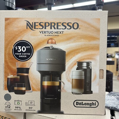 De'Longhi Nespresso Vertuo Next Coffee & Espresso Machine - (ENV120GYE)