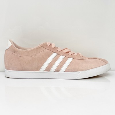 

Adidas Womens Courtset CG5818 Розовые повседневные кроссовки, размер 10, Розовый, Courtset