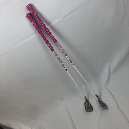 Hello Kitty Junior Youth 7 Iron & S sand wedge - set of 2 clubs
