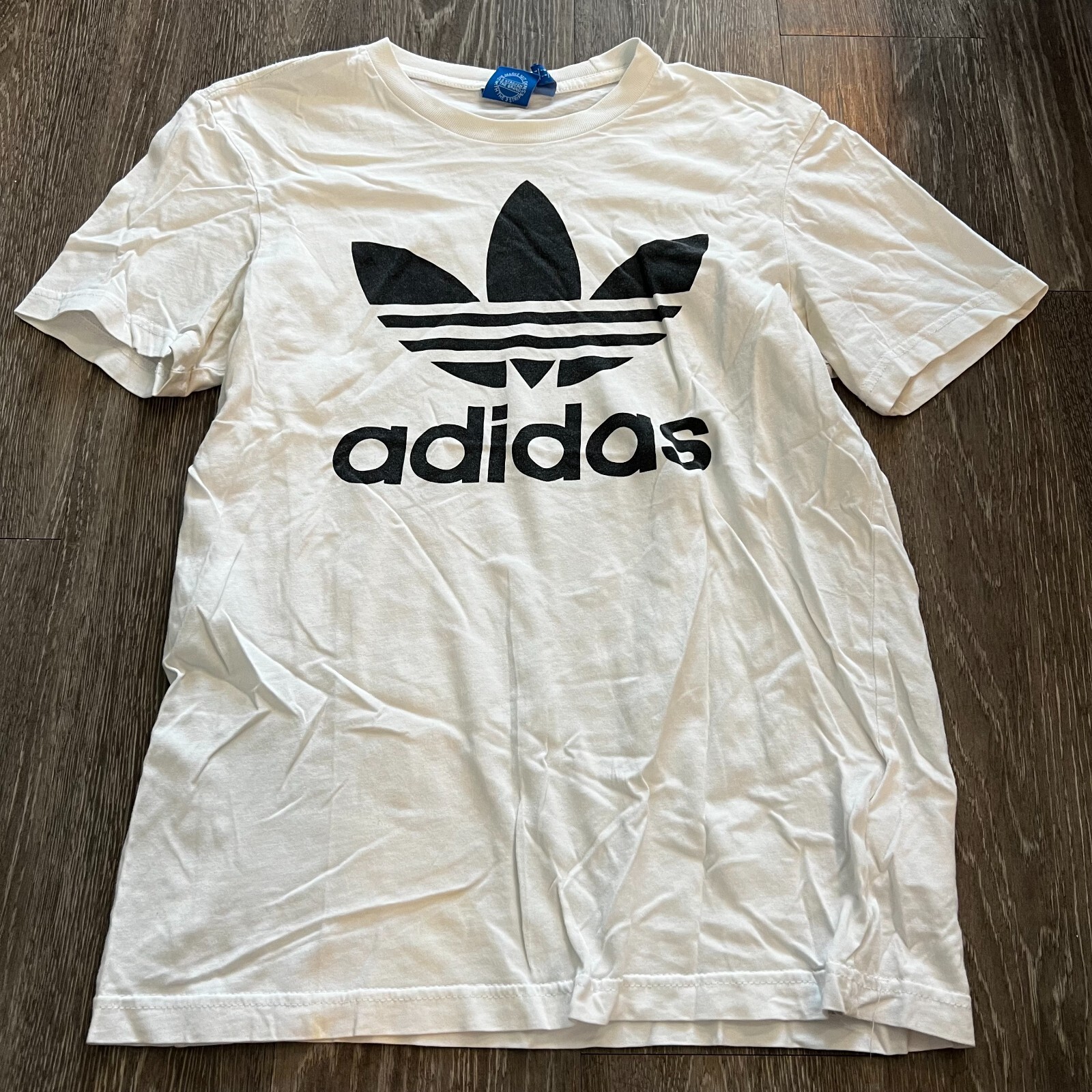 Tシャツ・カットソー adidas Trefoil Short Sleeve Tee Mint IW6311 Adidas Originals Trefoil Short Sleeve Tee White/Black Size