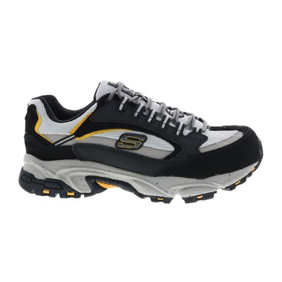 Черная спортивная рабочая обувь Skechers Work Stamina Steel Toe 200033W