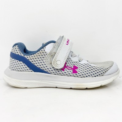 

Кроссовки для бега Under Armour Girls Charged Impulse 3022941-104 Серые кроссовки 13K, Серый, Charged Impulse