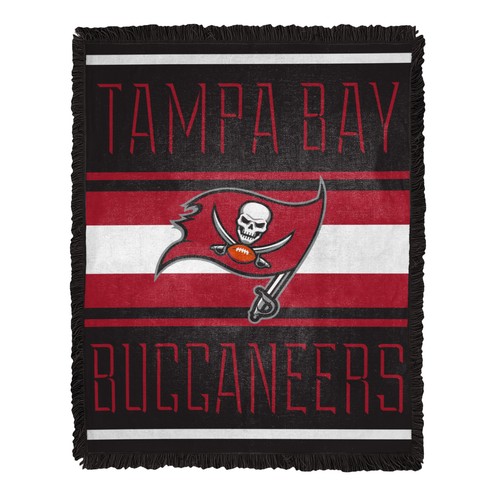 Тканое жаккардовое одеяло Northwest NFL Tampa Bay Buccaneers с носовыми снастями
