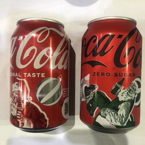 Coca Cola Xmas 2023 Limited Edition Original Taste & Coke