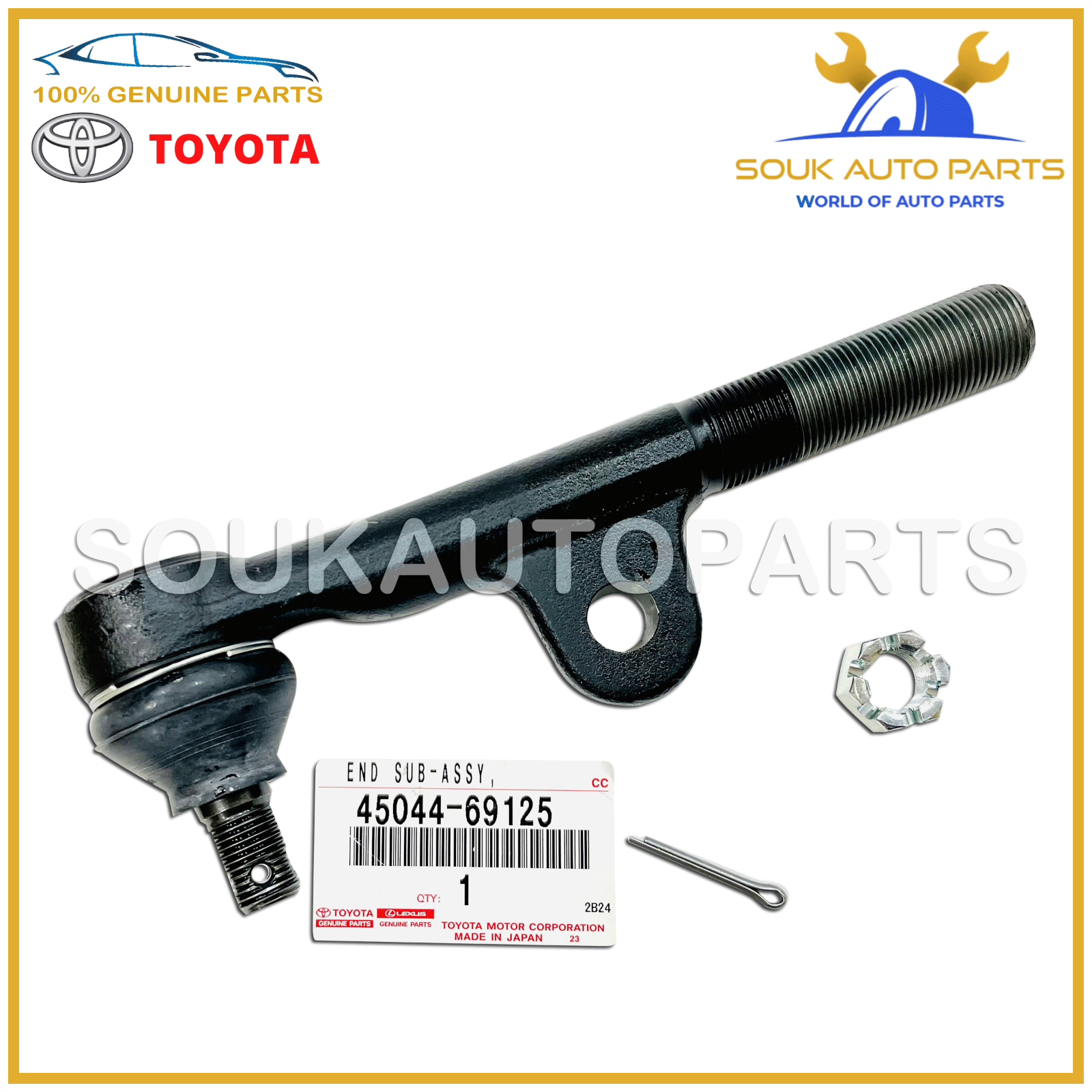 Thisismysportswear ハット answer4 45044-69125 GENUINE OEM END SUB-ASSY, STEERING RELAY ROD, RH