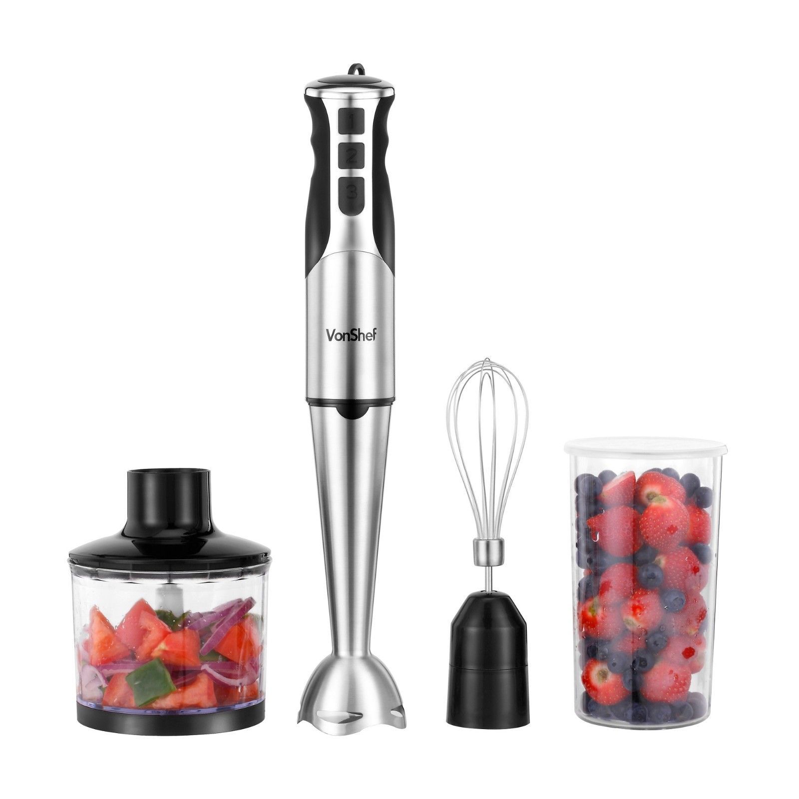 Batidoras de mano VonShef 300-599 W