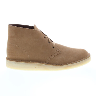 

Clarks Desert Coal 26167862 Мужские коричневые замшевые ботинки на шнуровке Chukkas, Коричневый, Clarks Desert Coal