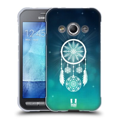 HEAD CASE DESIGNS SNOWFLAKES SOFT GEL CASE FOR SAMSUNG PHONES 4